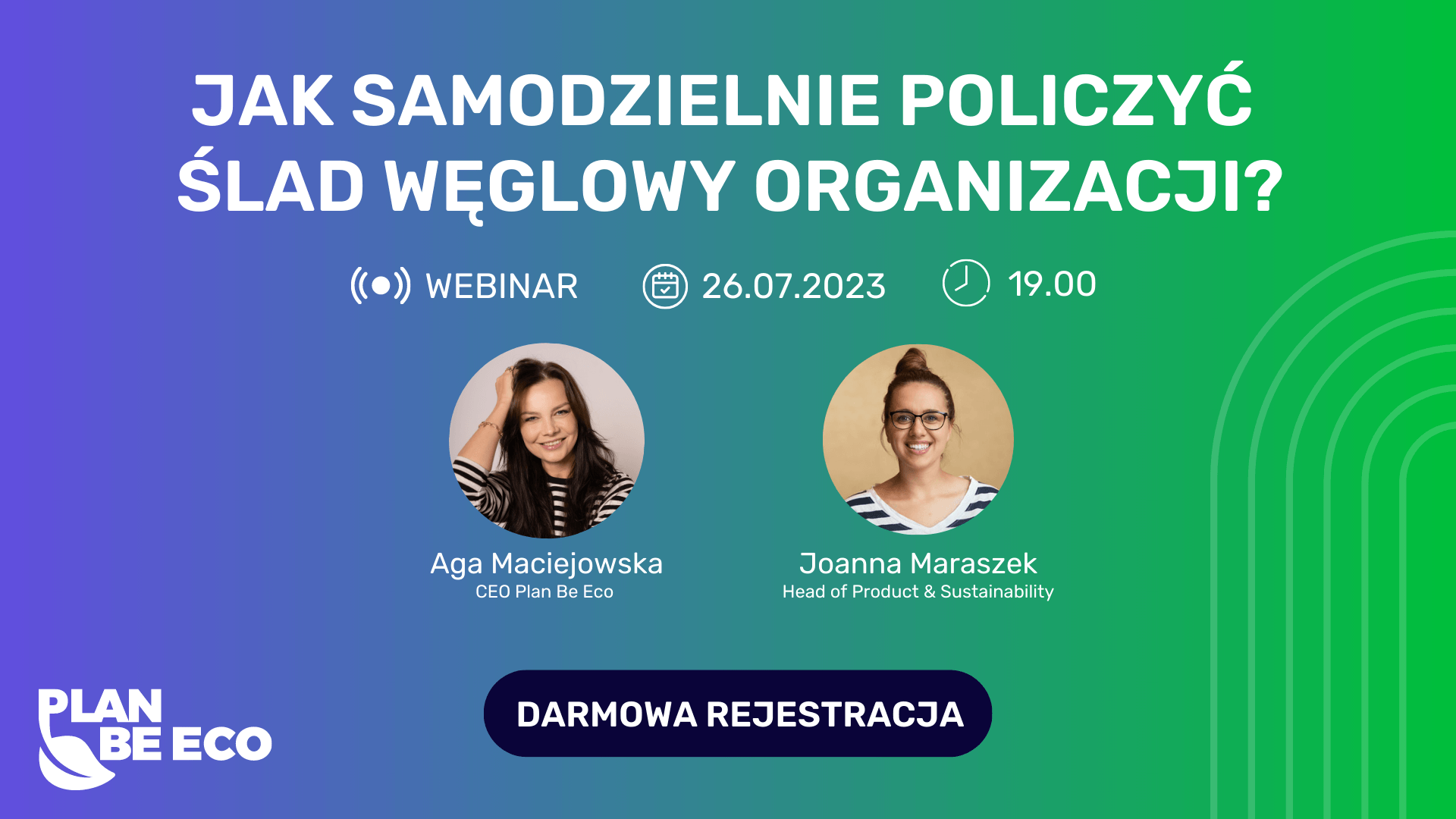 Jak samodzielnie policzyć ślad węglowy organizacji? Darmowy webinar